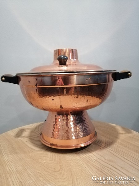 Asian copper fondue .Bargeable!