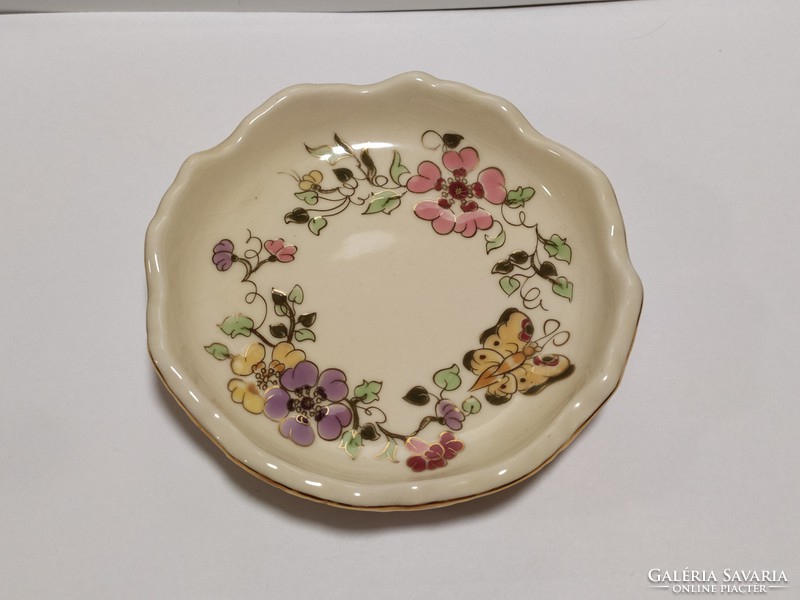 Beautiful zsolnay butterfly ring holder bowl