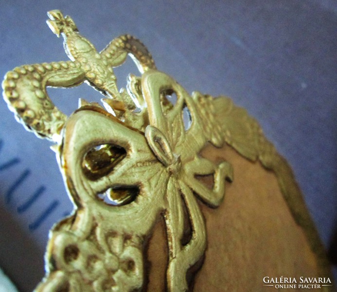 Approx. 1916 Pressed embossed Christmas tree ornament ii. Emperor William Christmas Museum