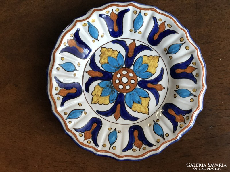 Italian hand painted ceramic plate