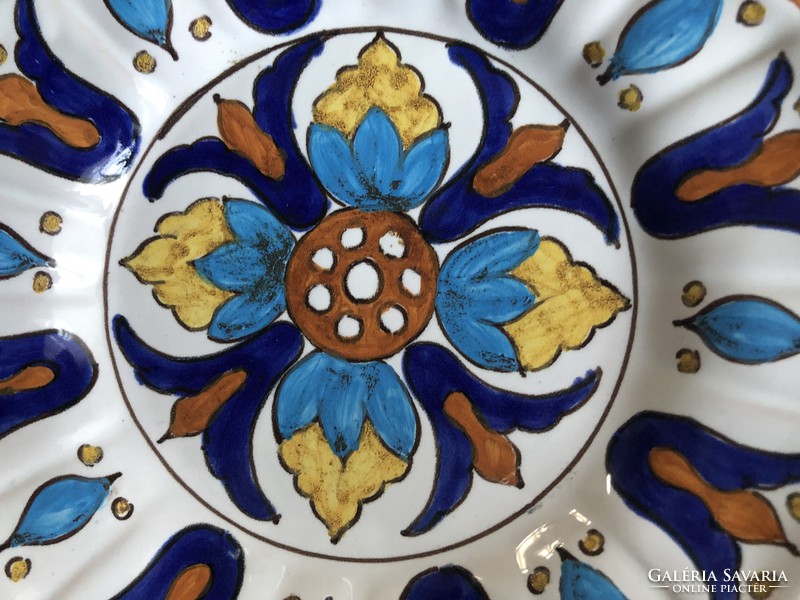 Italian hand painted ceramic plate