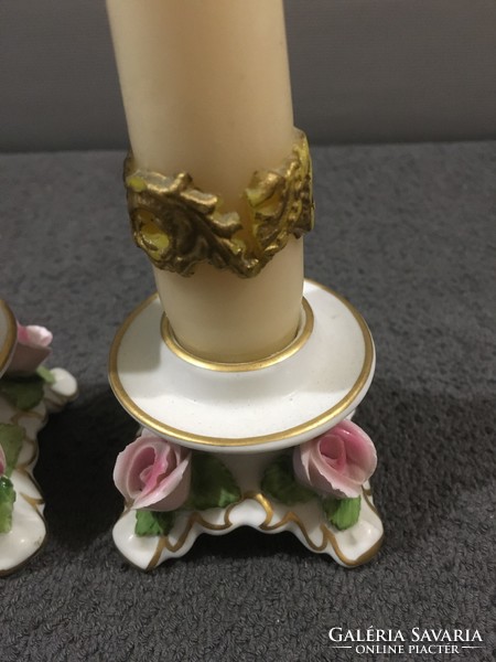 Kaiser germany porcelain candle holder in pairs !!!