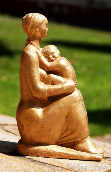 László Rajki (1939): motherhood, 2006 - Szentendre