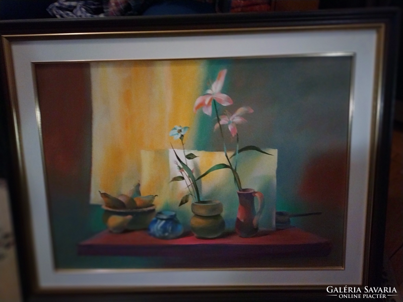 The painting of the painter János Szabados is for sale!