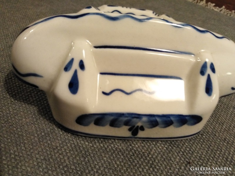 Russian porcelain - ashtray, decorative ornaments / telephone