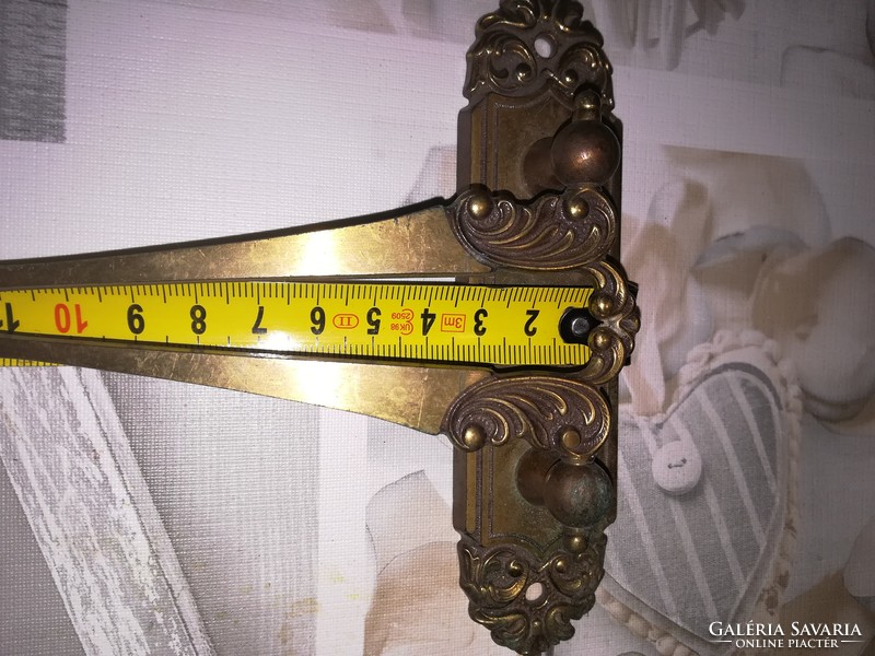 Old copper furniture with handle, knocker or something