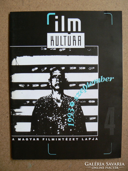 FILMKULTÚRA 1993, JAN.,FEB.,MÁR.,MÁJ.,JÚN.,JÚL.,AUG.,SZEP. (8 DARAB EGYBEN), KÖNYV JÓ ÁLLAPOTBAN