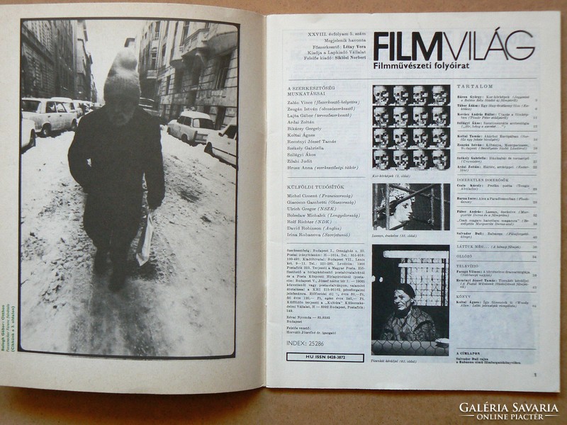 Filmworld 1985/5, 85/6, 85/7, 85/8, (4 pieces in one), book in good condition