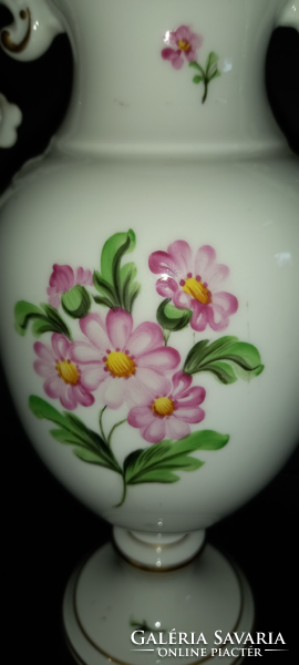 Herendi porcelán amfora váza