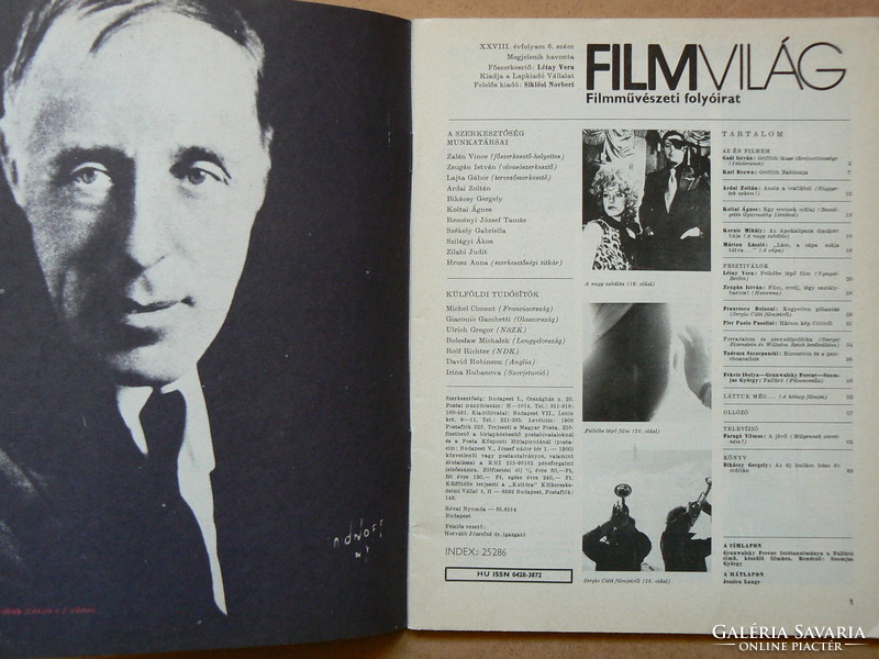 Filmworld 1985/5, 85/6, 85/7, 85/8, (4 pieces in one), book in good condition