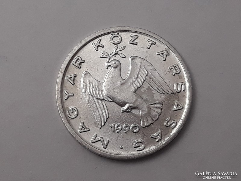 Hungary 10 pence 1990 coin - Hungarian alu ten penny 1990 coin