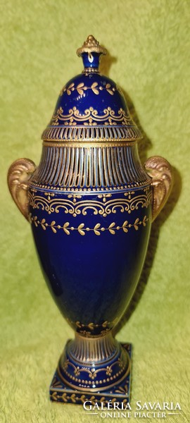 Zsolnay empire urna váza párban muzeális ritkaság