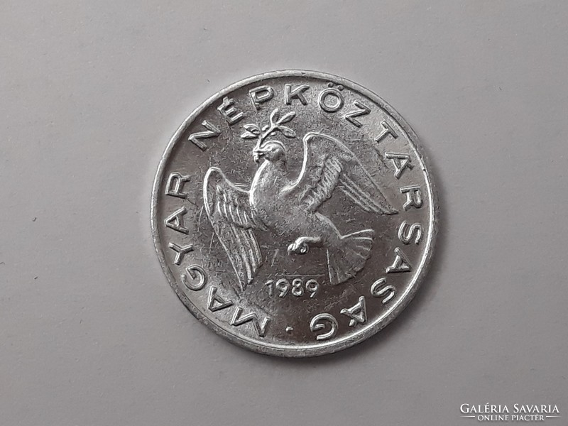 Hungary 10 pence 1989 coin - Hungarian alu ten penny 1989 coin