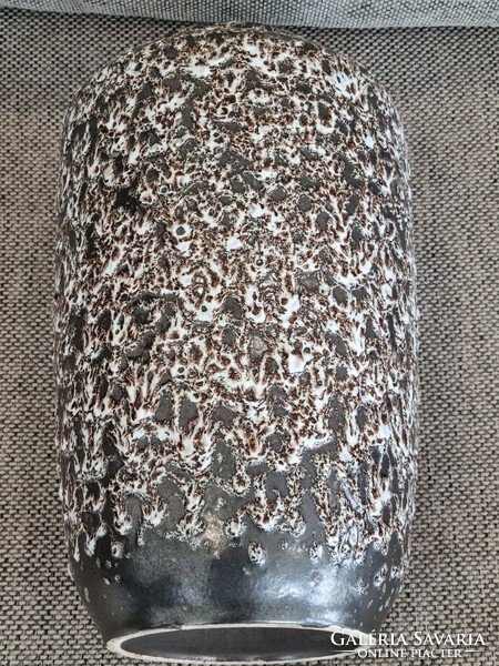Scheurich retro German fatl lava ceramic vase (31 cm) - mid-century fat lava ceramic vase