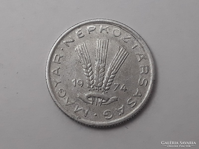 204 Hungarian coin 1974 coin - Hungarian alu twenty penny 1974 coin