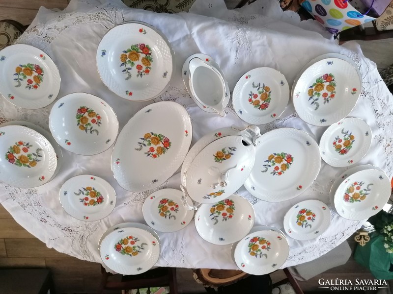 Complete schumann arzberg bavaria german porcelain vintage tableware