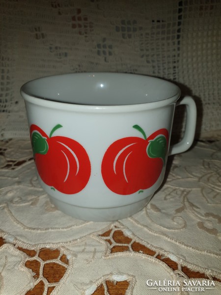 Zsolnay apple mug