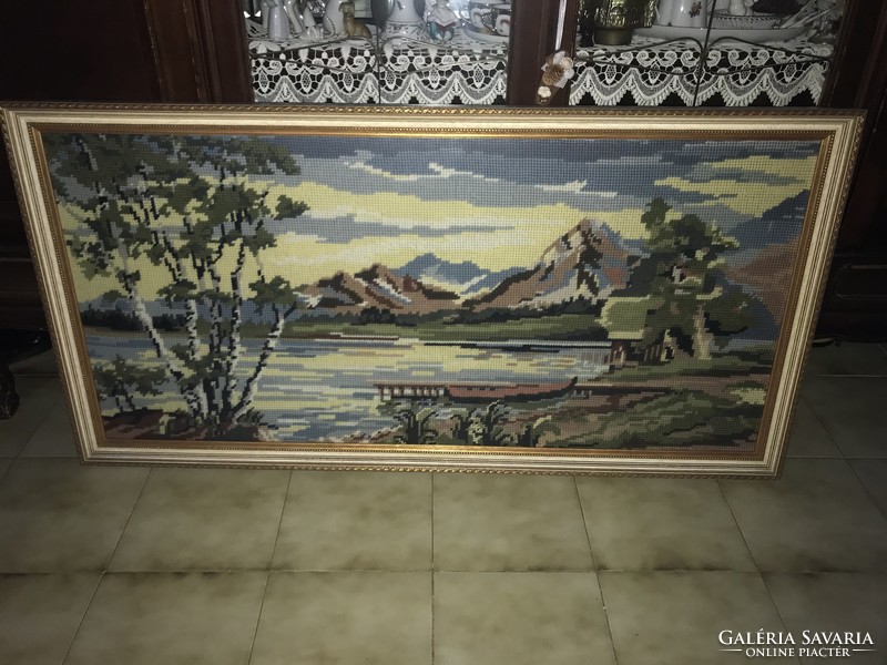Huge size large tapestry landscape picture landscape in beautiful frame flawless
