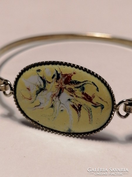 Fire enamel craftsman bracelet (139)