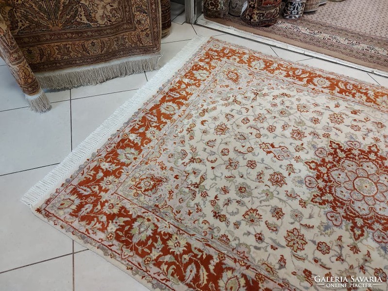 New beautiful hand-knotted 100% wool persian rug 141x230 afghan ziegler ff_04