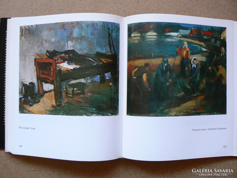 The Szolnok artists' colony, Mária Eger 1977, book in good condition