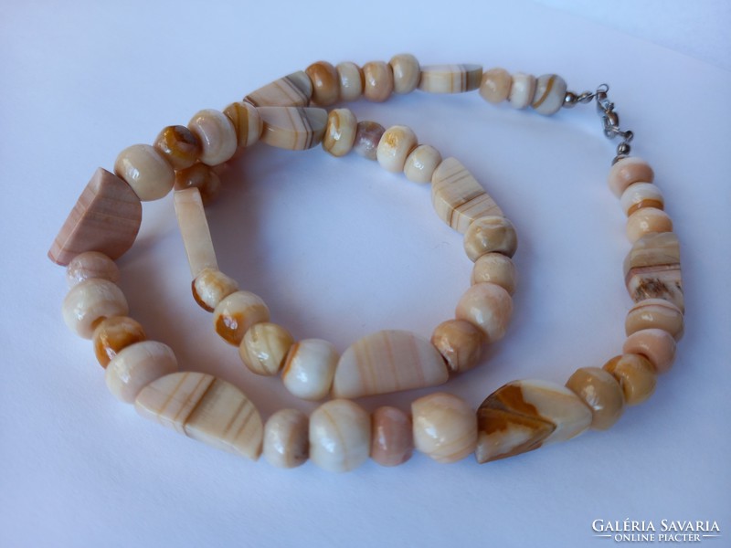 Onyx mineral necklace