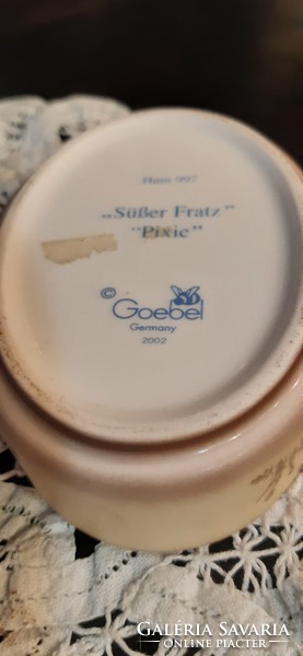 Hummel-Goebel porcelán ékszeres doboz