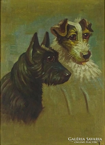 1H229 Pásztory jelzéssel : Kutya portré