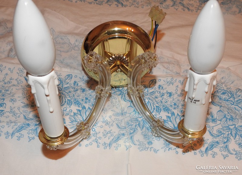 Italian emme pi light double-armed wall chandelier