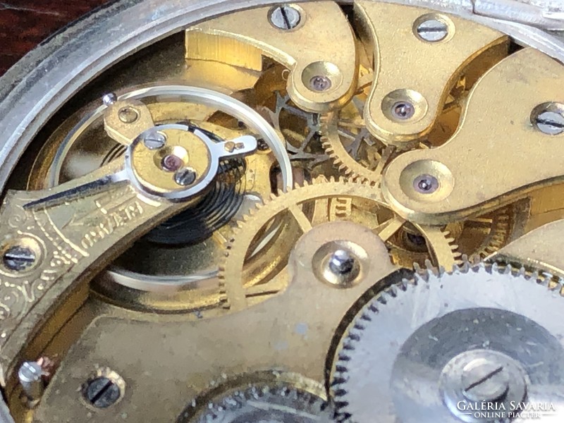 Men's tula silver pocket watch circa 1920