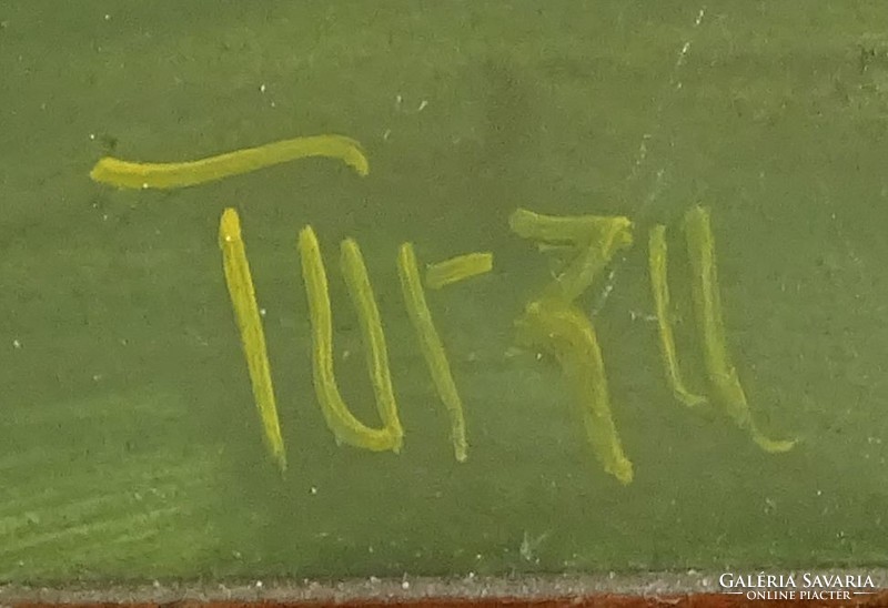 1H218 Turza Ferenc : Asztali virágcsendélet