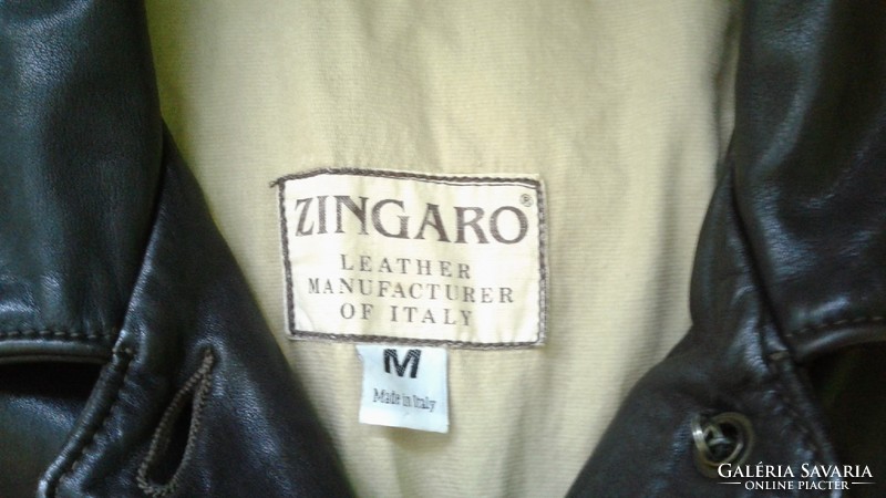 Italian zingaro leather jacket