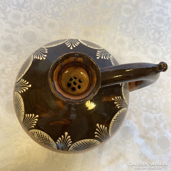 Ceramic rattle jug