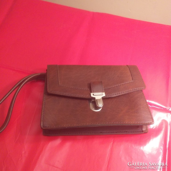 Retro imitation leather miskolc digital handbag