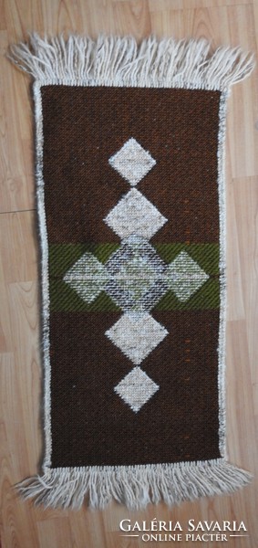 Kisméretű szőnyegek - kilim szőnyeg - retro szőnyeg - rojtos végű török mintás szőnyeg