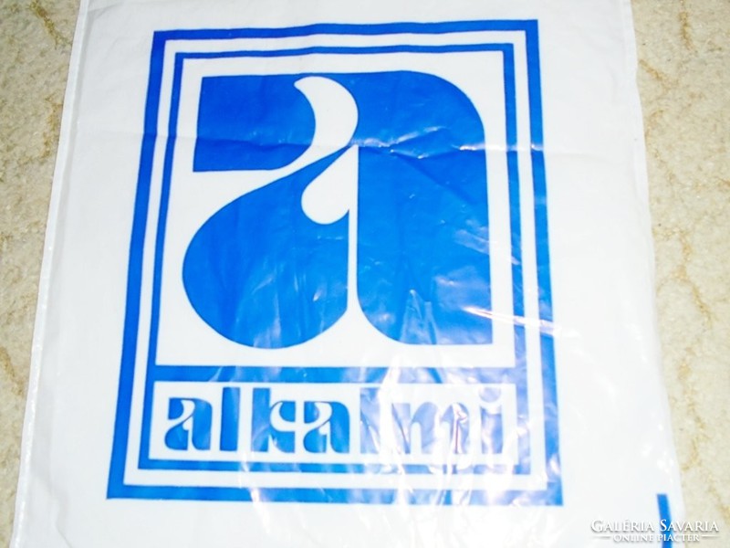Retro Alkalmi áruház - bolt áruház reklámszatyor reklám nylon nejlon szatyor zacskó - 1980-as évek