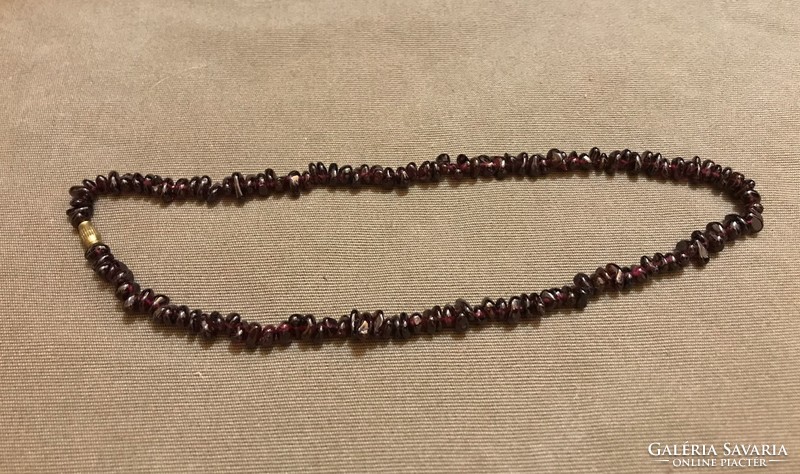 Garnet necklace