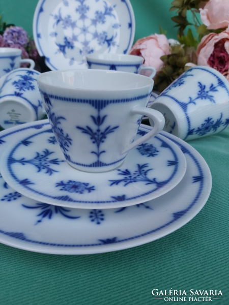 Fabulous 15 piece seltmann weiden bavaria set cup cake plate with creamy sugar bowl blue