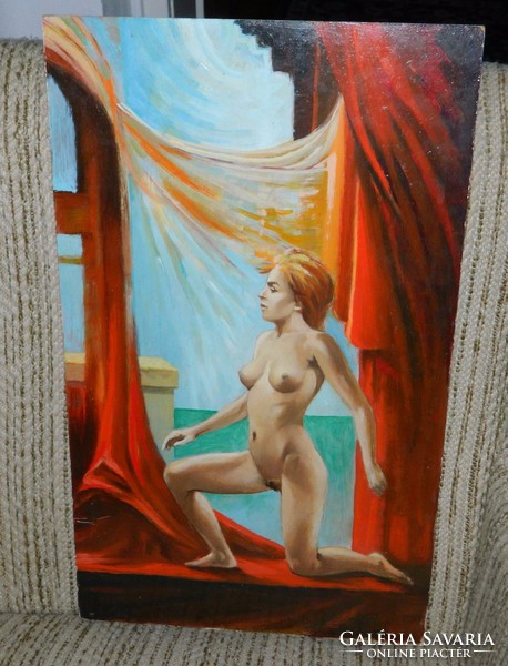 Painting of Joseph the Calf: nude
