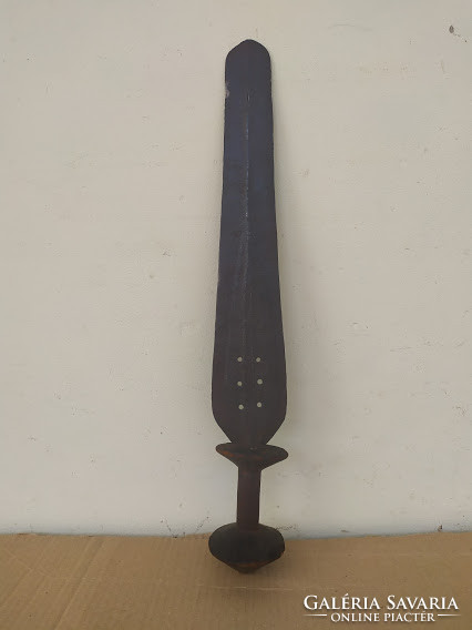 Antik afrikai maszáj vas fegyver kard kés 4817