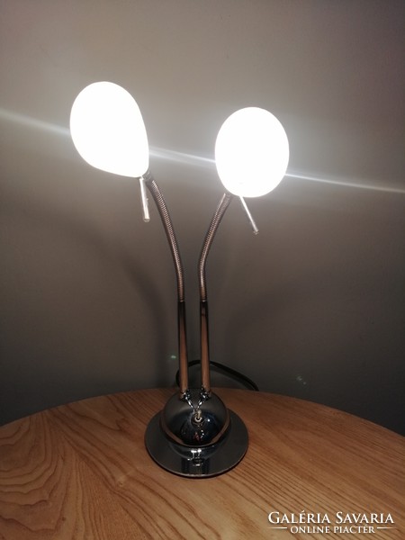 Design 2 égős opál fali lámpa asztali lámpa szép állapotban.Alkudható!