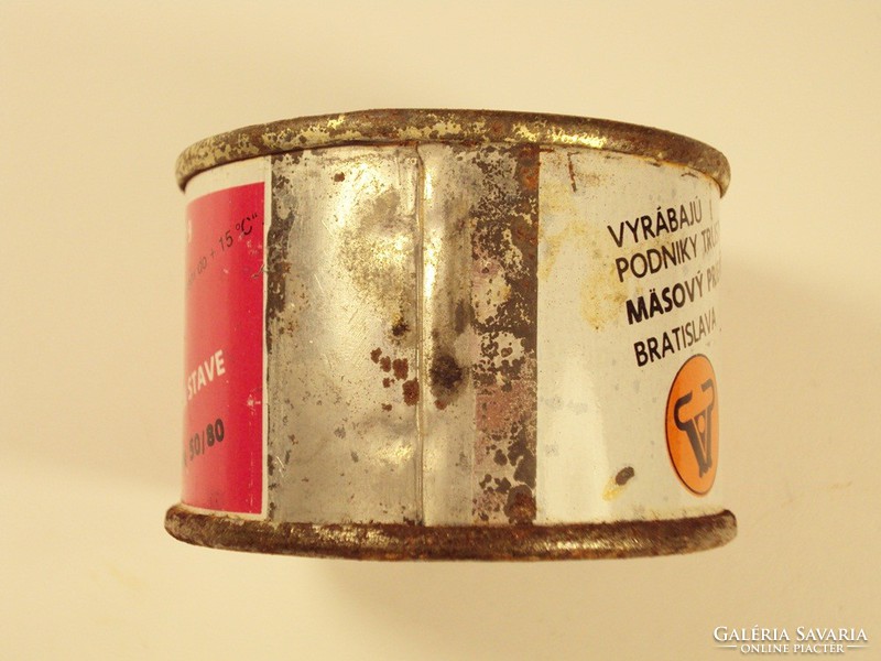 Retro tin can tin can - nátierka forte - Czechoslovak - 1989