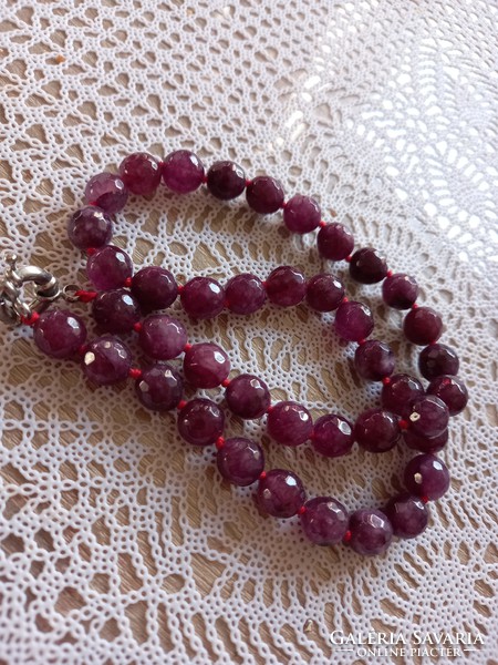 Original ruby bead strings from Indian and Brazilian rubies!