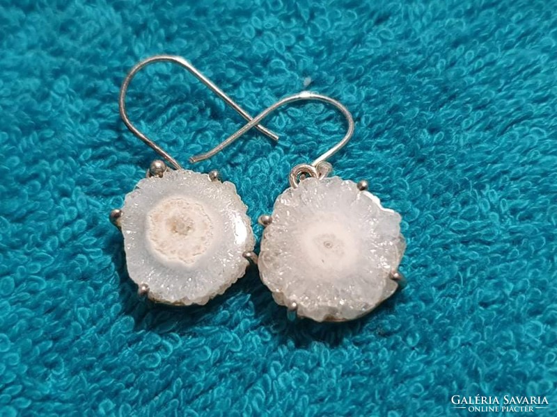 Special stalactite agate earrings