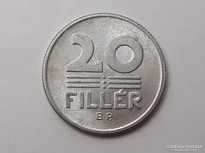 Magyarország 20 Fillér 1987 érme - Magyar alu 20 filléres 1987 pénzérme