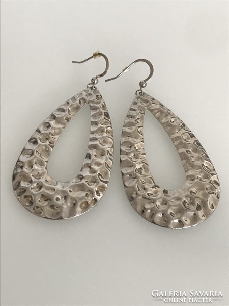 Huge, modern earrings, 8 cm long