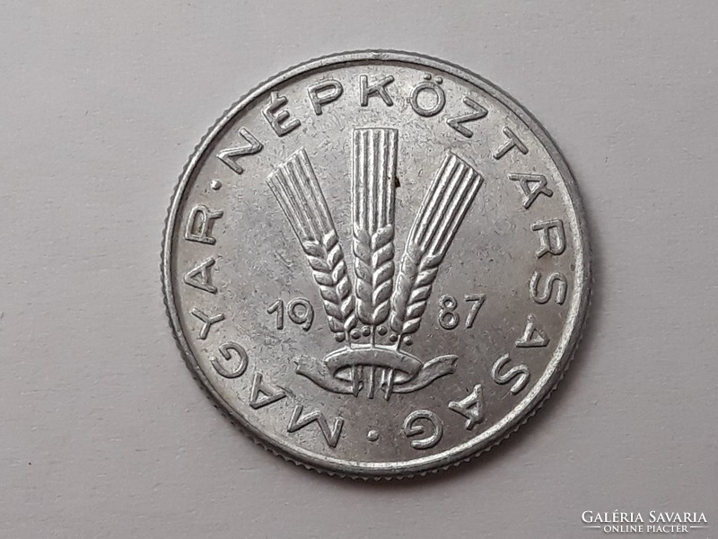 Magyarország 20 Fillér 1987 érme - Magyar alu 20 filléres 1987 pénzérme