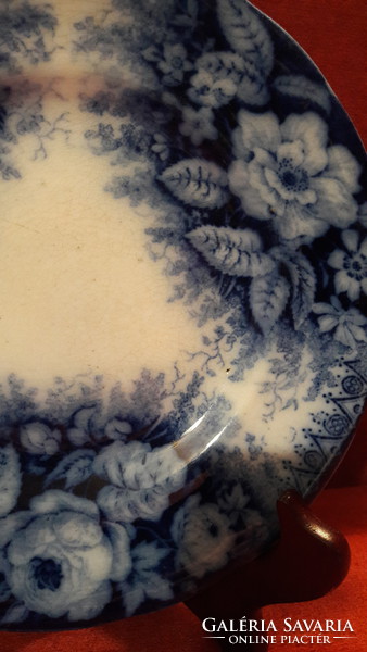 Antik XIX. századi porcelán tányér, falitányér (M2072)