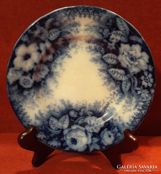Antik XIX. századi porcelán tányér, falitányér (M2072)