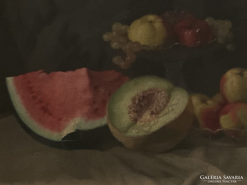 János Molnár z: fruity still life